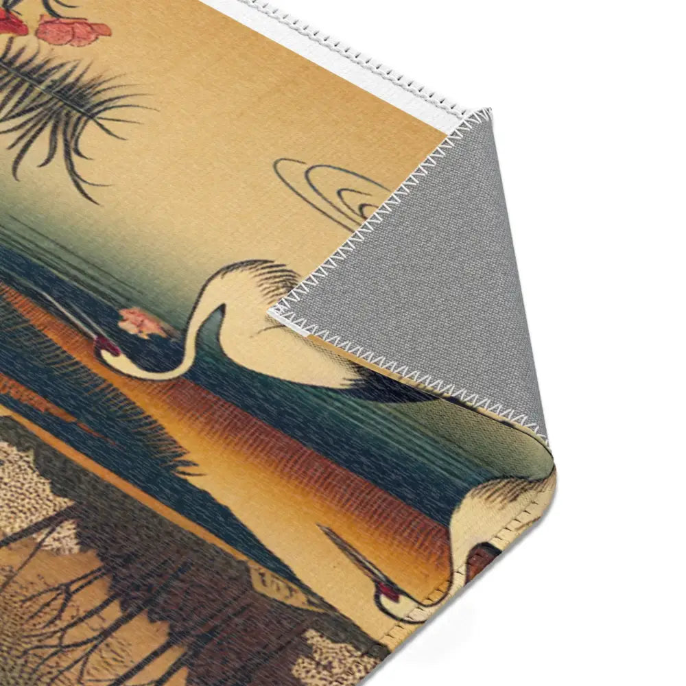 Traditional Japanese Ukiyo-e Exquisite Area Rug