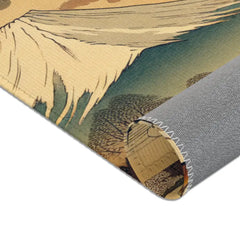 Traditional Japanese Ukiyo-e Exquisite Area Rug