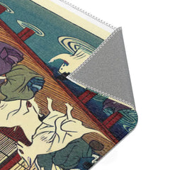 Traditional Japanese Yokai Area Rug