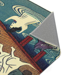 Traditional Japanese Yokai Area Rug