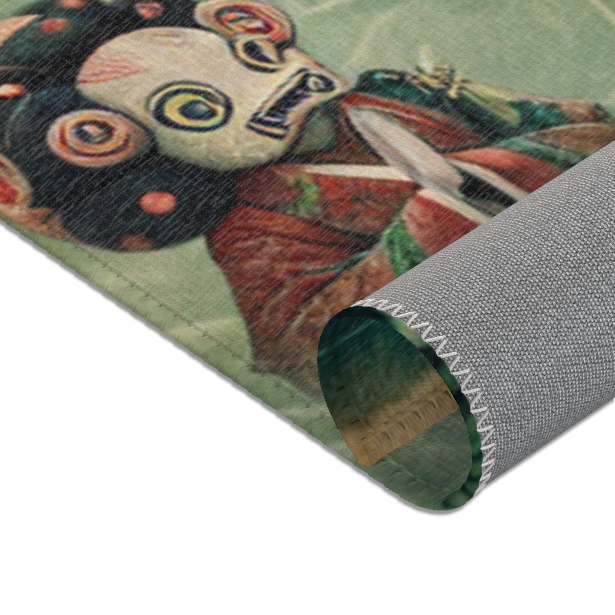 Traditional Yokai Art Captivating Area Rug