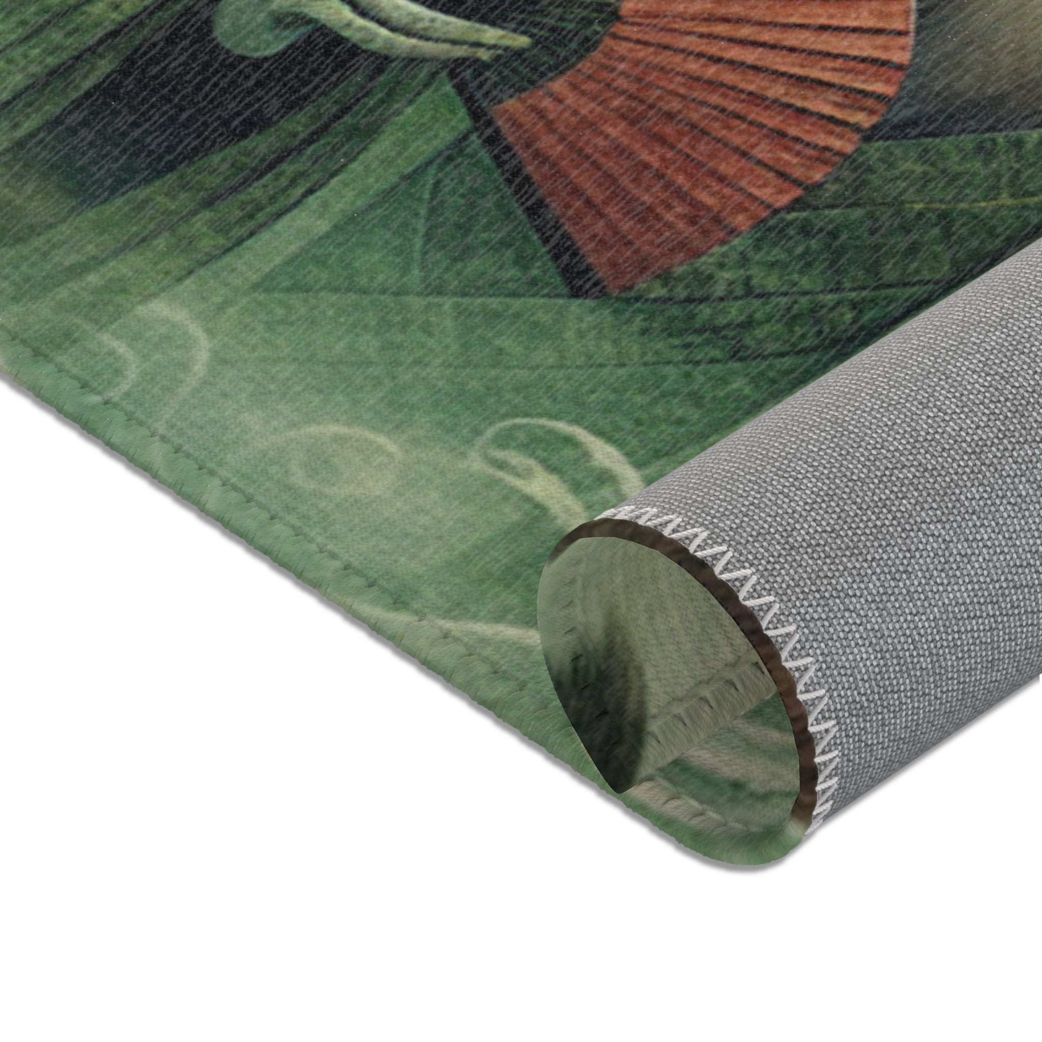 Traditional Yokai Art Captivating Area Rug