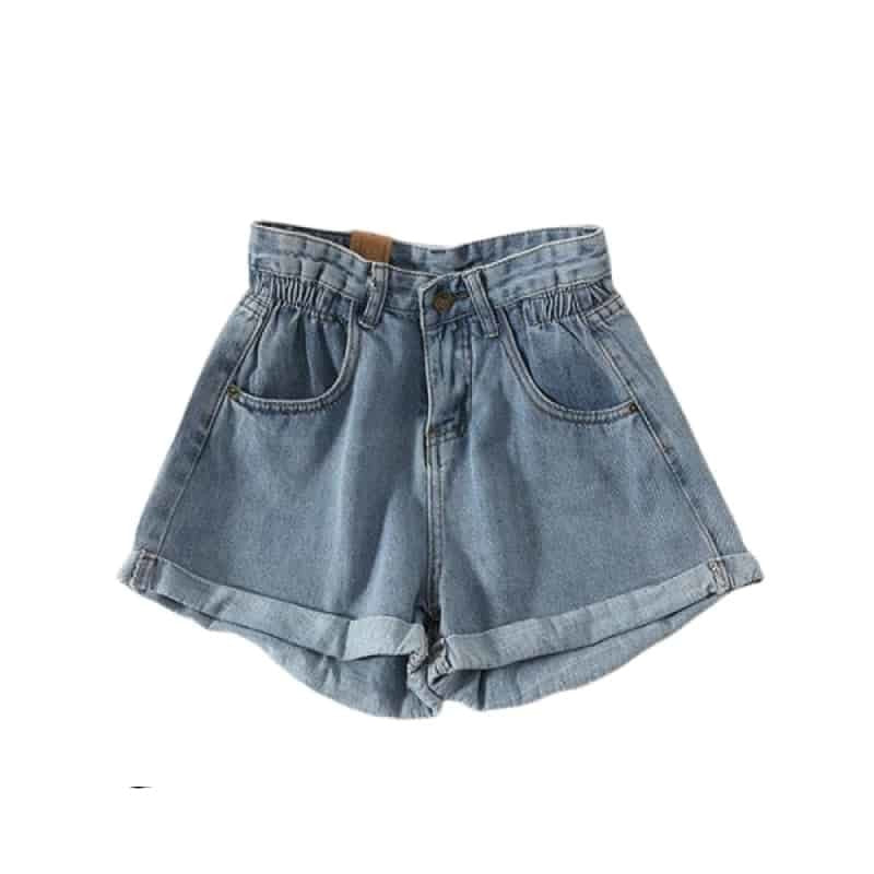 Travel Antique Denim Shorts - Blue / S - Short Pants