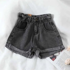 Travel Antique Denim Shorts