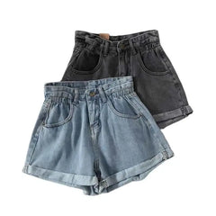 Travel Antique Denim Shorts