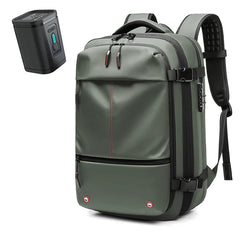 Travel Vacuum Compression Expanded Backpack Army Green