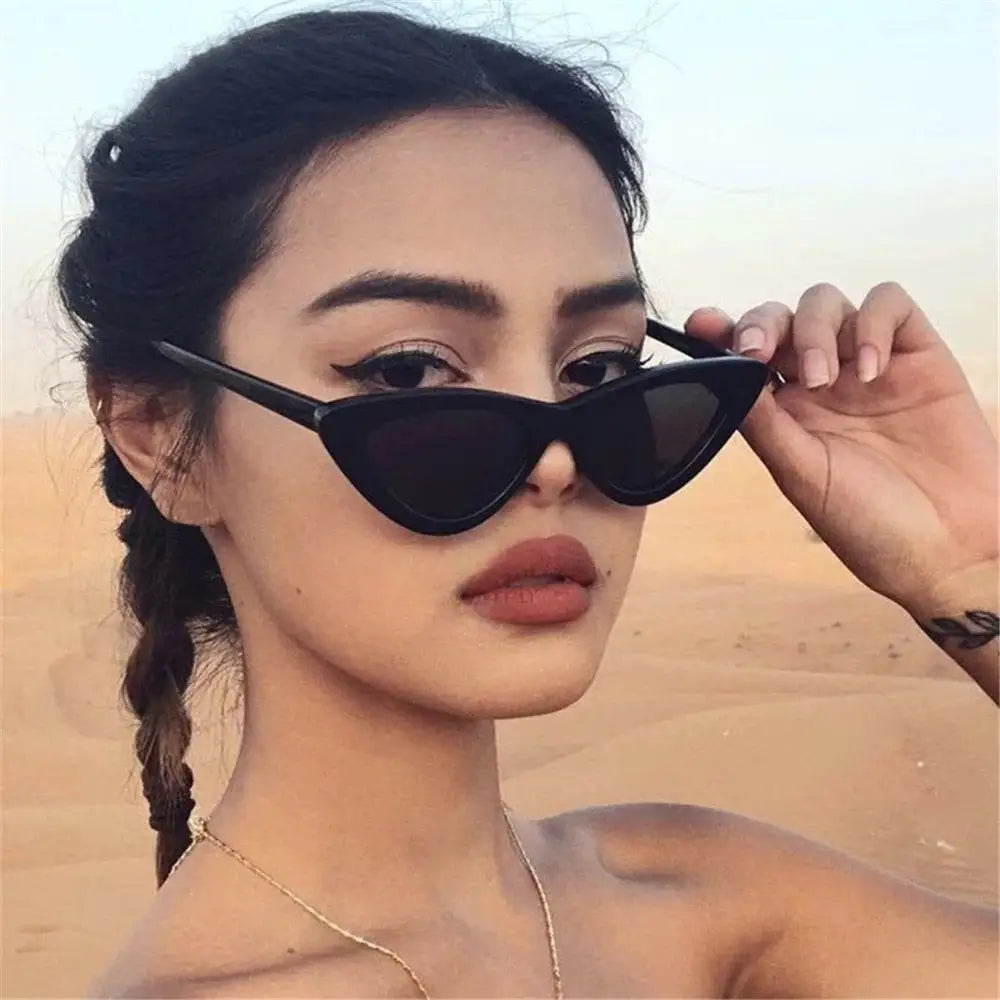 Triangle Cat Eye Sunglasses