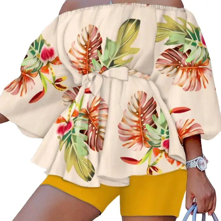 Tropical Paradise Print Co-ord Set