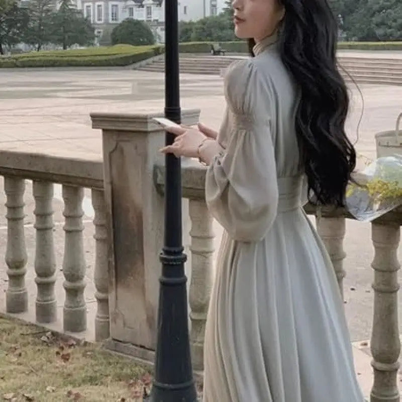 white turtleneck midi dress Mystrieuse White Turtleneck Draped Maxi Dress