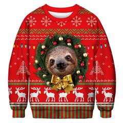 Ugly Christmas 3D Funny Sweatshirt