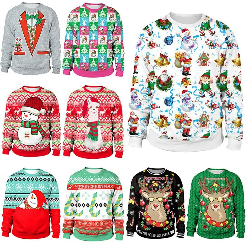 Ugly Christmas Women 3D Print Sweater