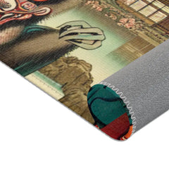 Ukiyo-E Style Area Rug with Ancient Japanese Folklore Art
