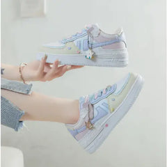 Unicorn Kawaii Pastel Platform - Shoes