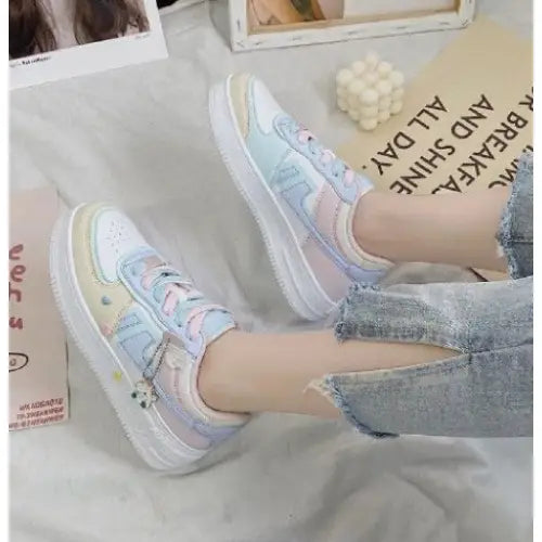 Unicorn Kawaii Pastel Platform - Shoes