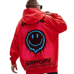 Unreal Smiley Face Oversize Hoodie