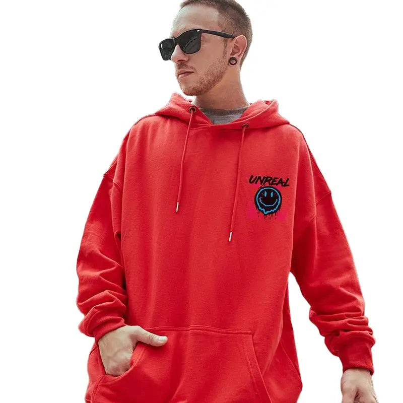 Unreal Smiley Face Oversize Hoodie