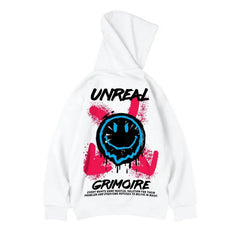 Unreal Smiley Face Oversize Hoodie