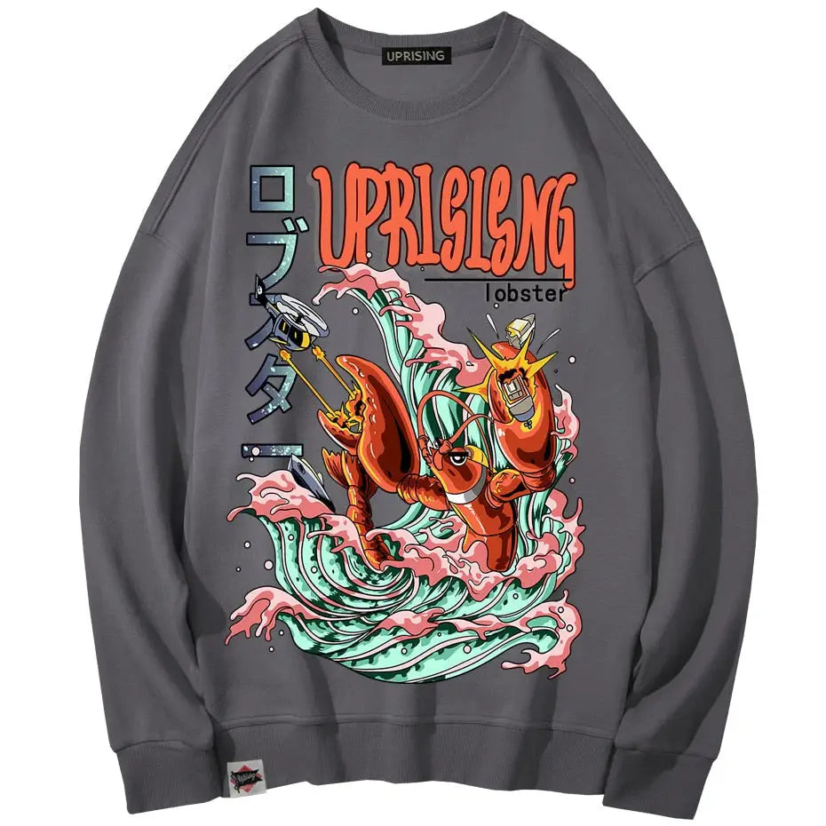 Uprising Lobster Attack Urban Wear Sweatshirt