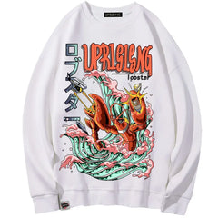 Uprising Lobster Attack Urban Wear Sweatshirt