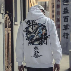 Urban Demon Poison Snake Hoodie - White / S - Hoodies