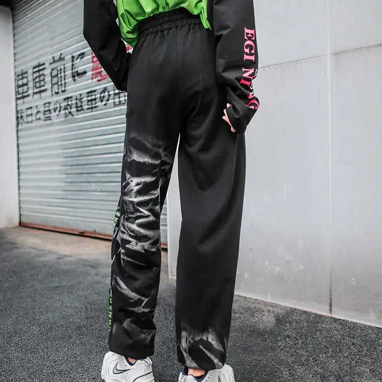 Urban Futuristic Luminous Pants