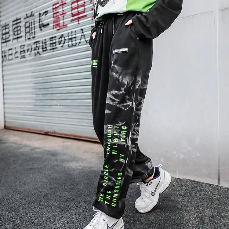 Urban Futuristic Luminous Pants