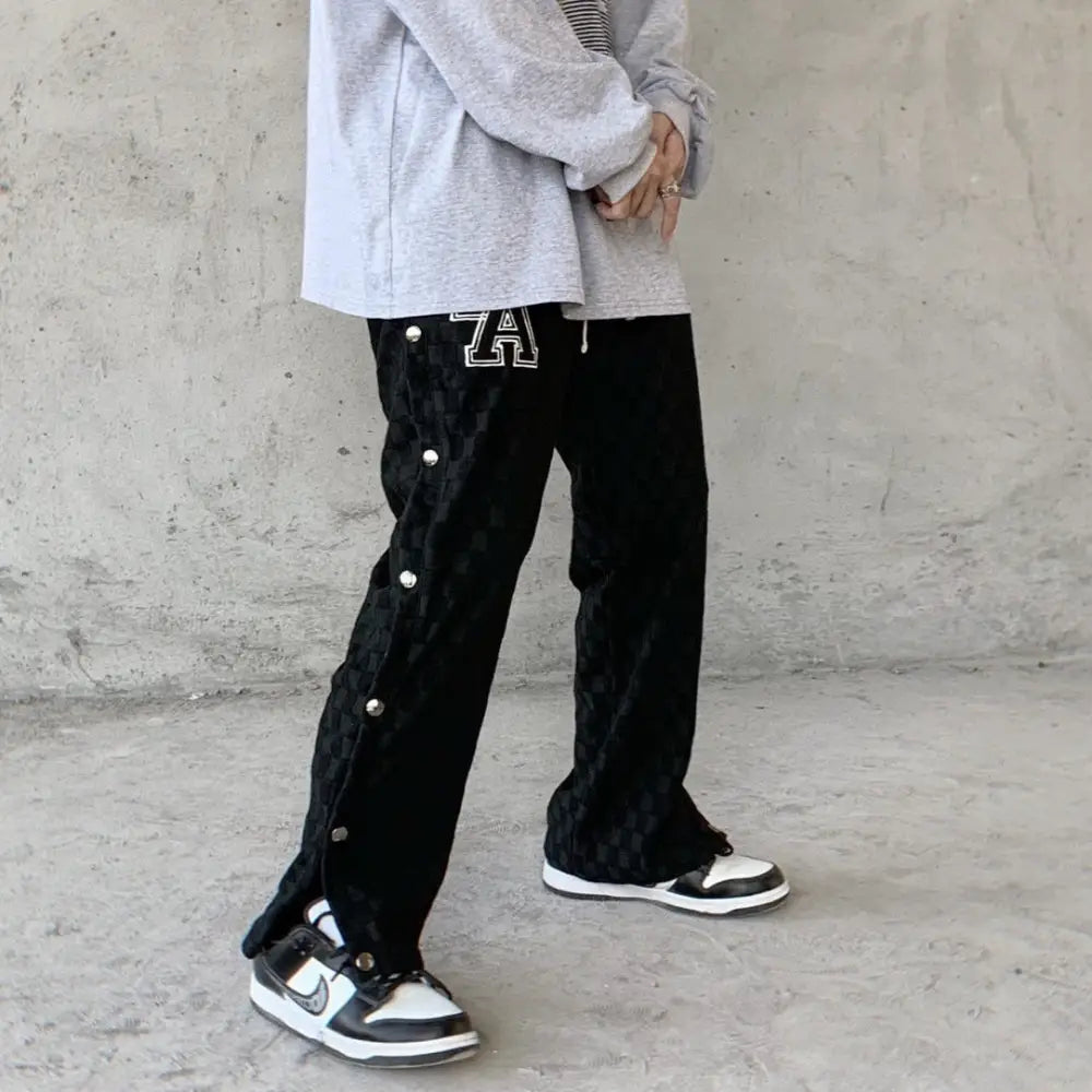 VA Button Side Joggers Pants - Jogger