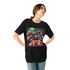Vampires Playing Charades T Shirt with Mystical Moonlight