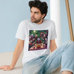 Vampires Playing Charades T Shirt with Mystical Moonlight