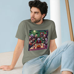 Vampires Playing Charades T Shirt with Mystical Moonlight