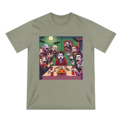 Vampires Playing Charades T Shirt with Mystical Moonlight