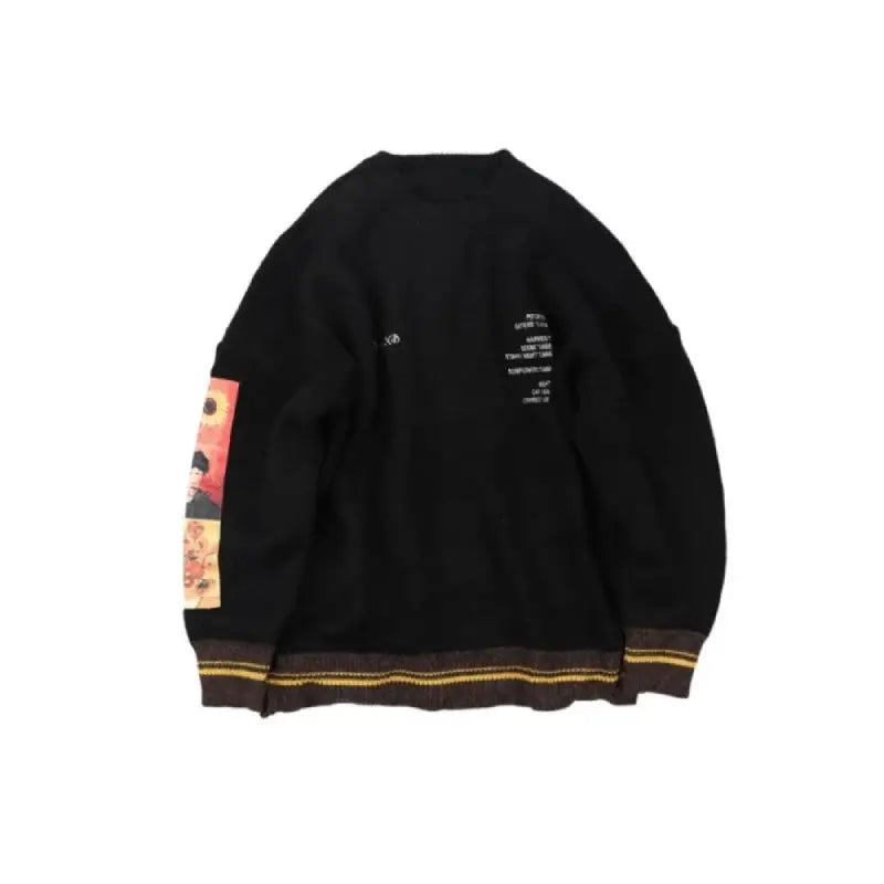 Van Gogh Art Lover Sweater - Black / M