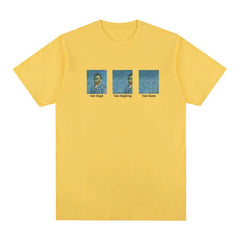 Van Gogh Going Gone T-shirt - Yellow / S - T-Shirt