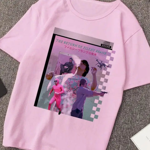 Vaporwave Aesthetic Cool Print T-Shirt