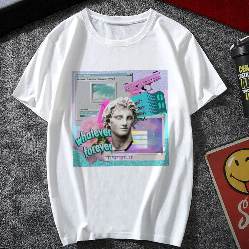 Vaporwave David Collections T-shirt - T9397 / S - T-Shirt