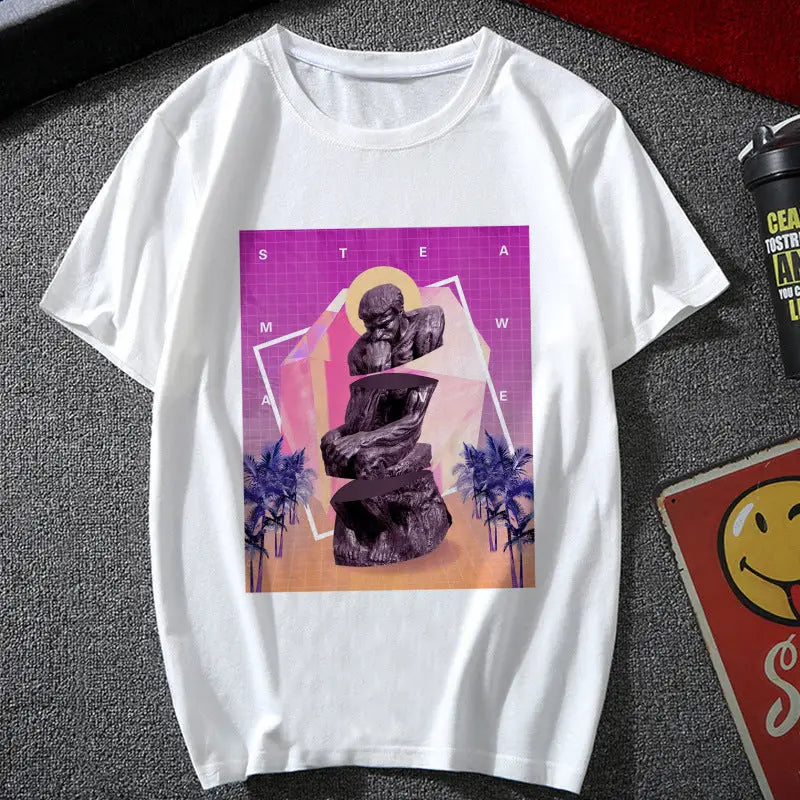 Vaporwave David Collections T-shirt - T9401 / S - T-Shirt