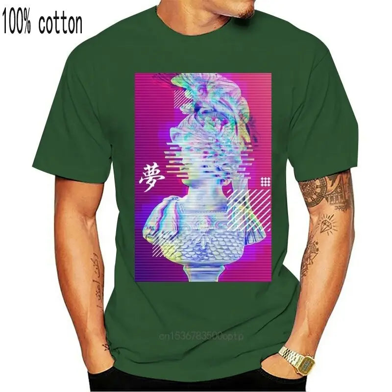 Vaporwave Julius Caesar Men T-Shirt