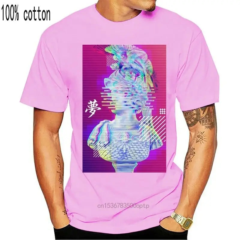 Vaporwave Julius Caesar Men T-Shirt