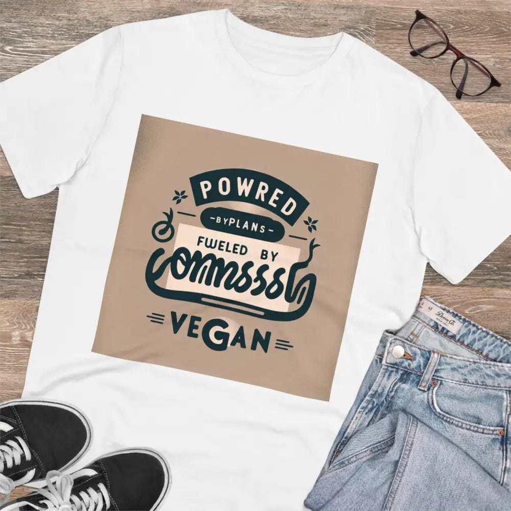 Vegan Area Travel Bag Powered by Plants Design