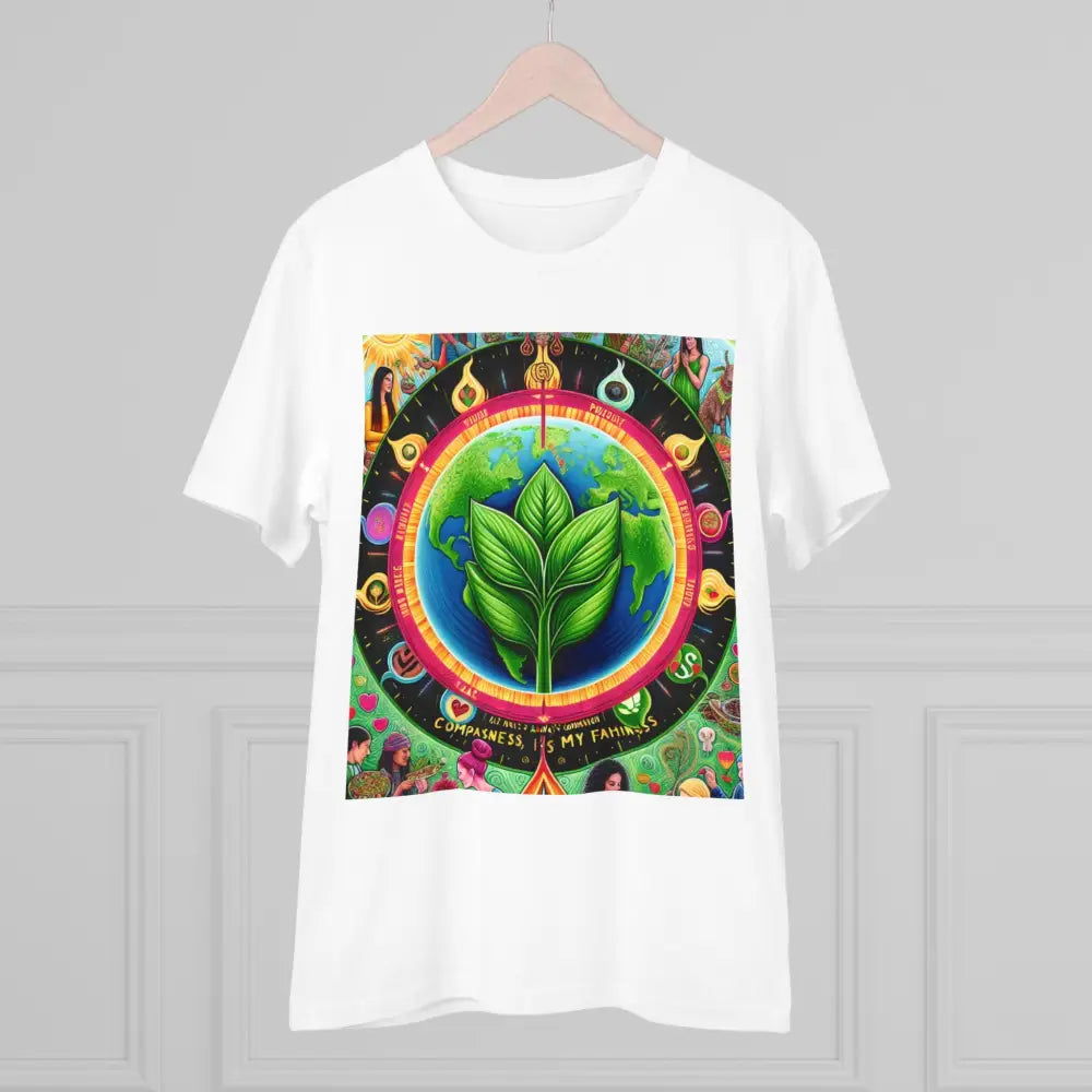 Vegan Art Travel Bags with Peace and Love Design