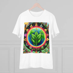 Vegan Art Travel Bags with Peace and Love Design