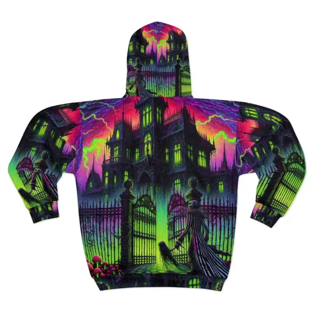 Victorian Gothic-Inspired Hoodie with Variable Realm Design