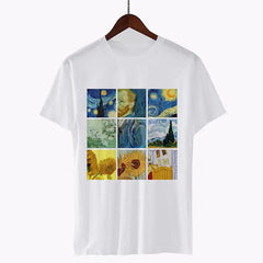 Vincent Van Gogh Collection Art T-shirt - 8 / M - T-Shirt