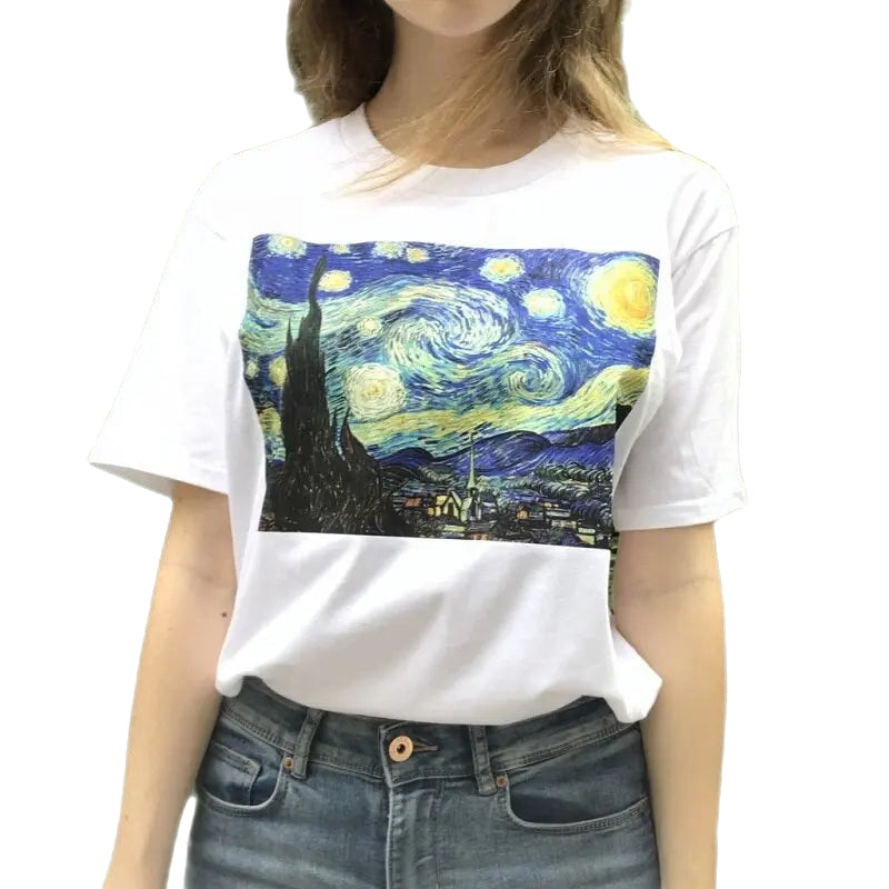 Vincent Van Gogh Starry Night T-Shirt