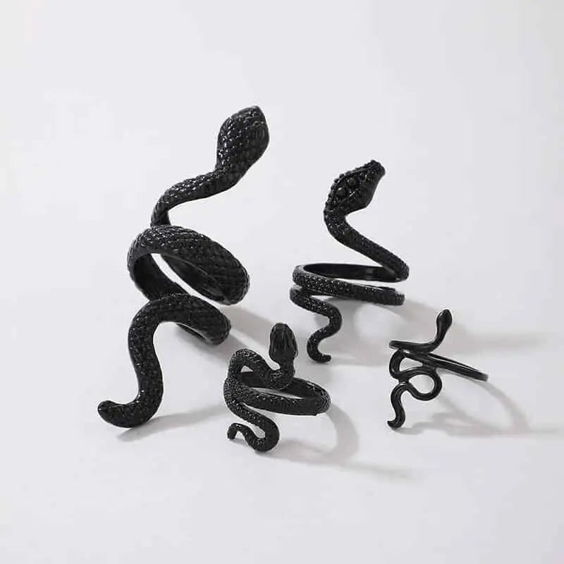 Vintage Adjustable Finger Ring Set for Everyday Wear