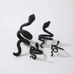 Vintage Adjustable Finger Ring Set for Everyday Wear