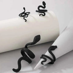 Vintage Adjustable Finger Ring Set for Everyday Wear