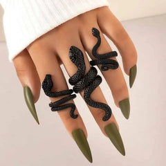 Vintage Adjustable Finger Ring Set for Everyday Wear