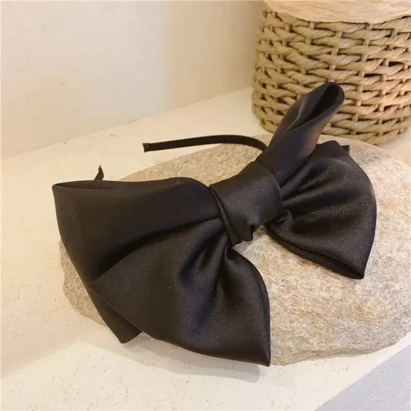 Vintage Bow Headband Classic Hair Accessory