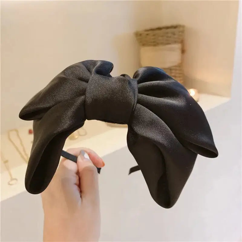 Vintage Bow Headband Classic Hair Accessory